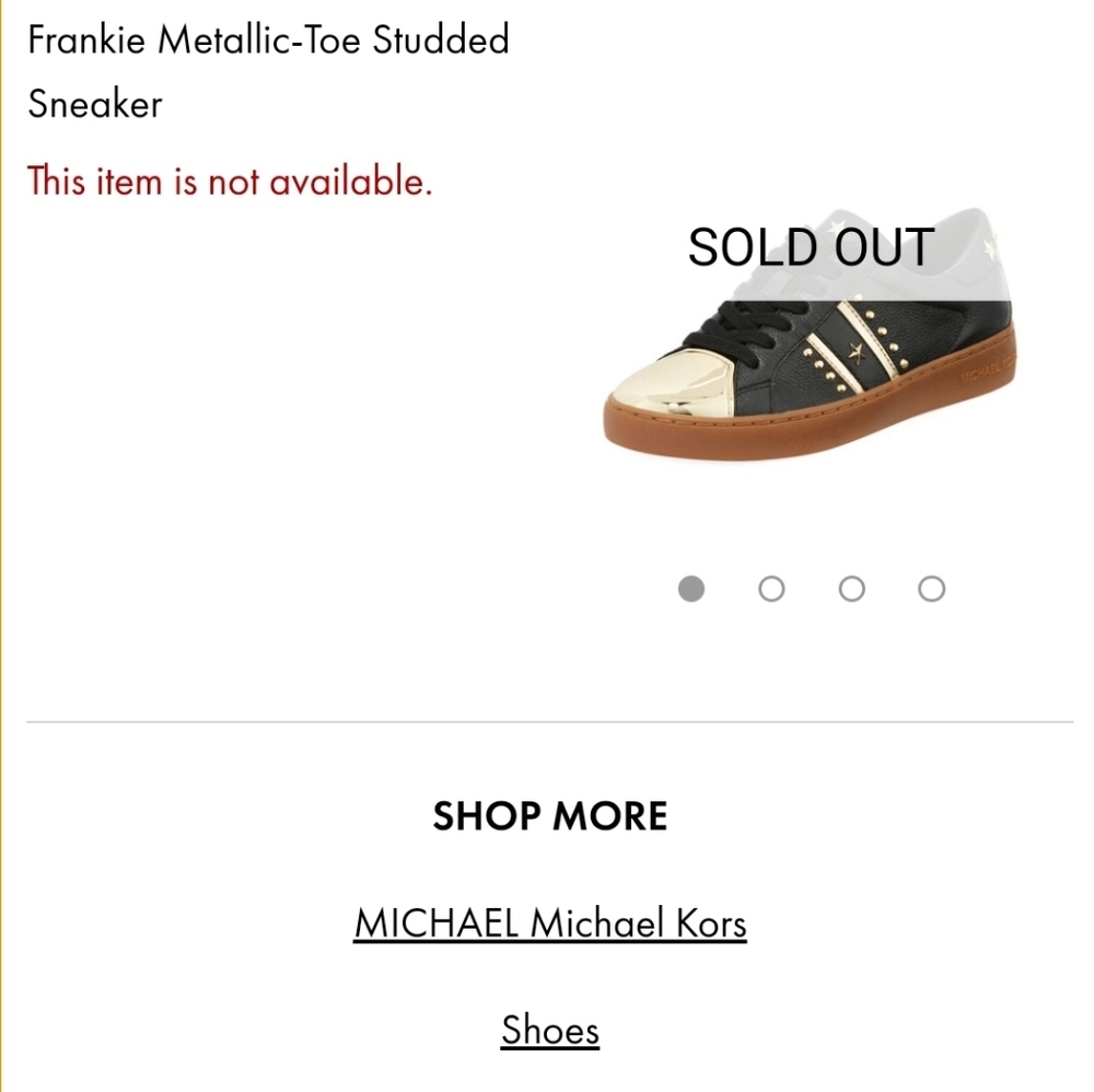 Michael Kors Leather sneaker